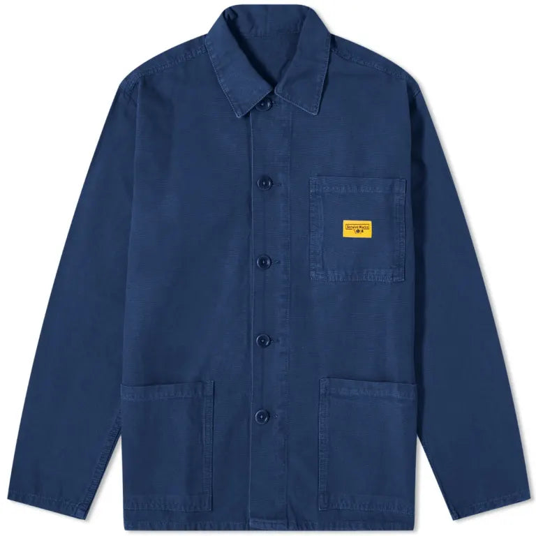 Service Works Canvas Coverall Jacket Navy