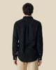 Portuguese Flannel 100% Linen Shirt Black