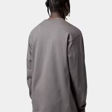 Carhartt Chase LS T-Shirt Porphyry / Gold | Steranko Clothing