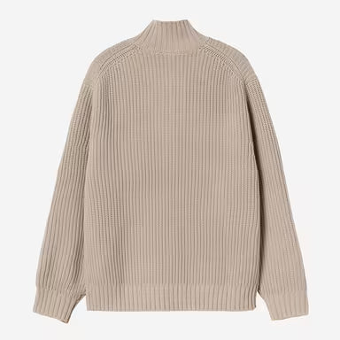 Carhartt Detroit Half Zip Sweater Fleur De Sel | Steranko Clothing