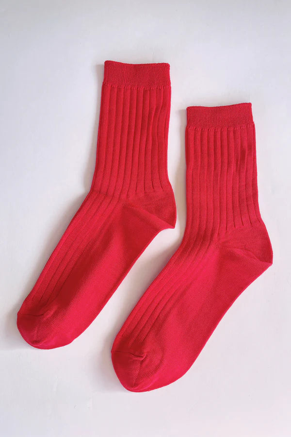 Le Bon Shoppe Her Socks Classic Red
