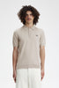 Fred Perry Classic Knitted Shirt Dark Oatmeal