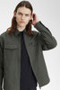 Fred Perry Zip Overshirt Field Green