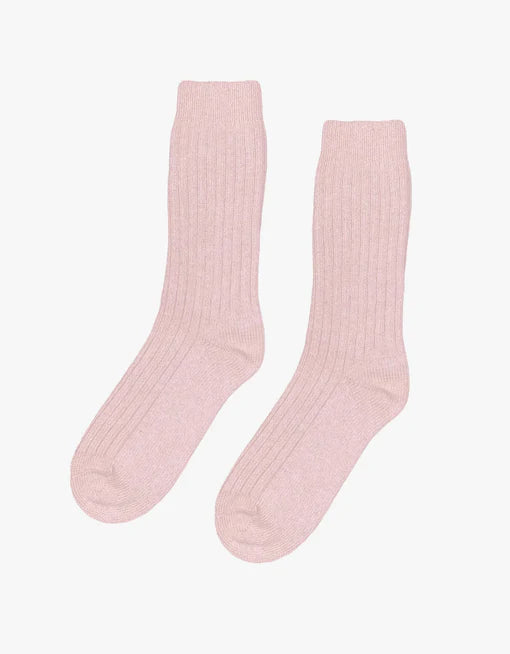 Colorful Standard Merino Wool Sock Faded Pink