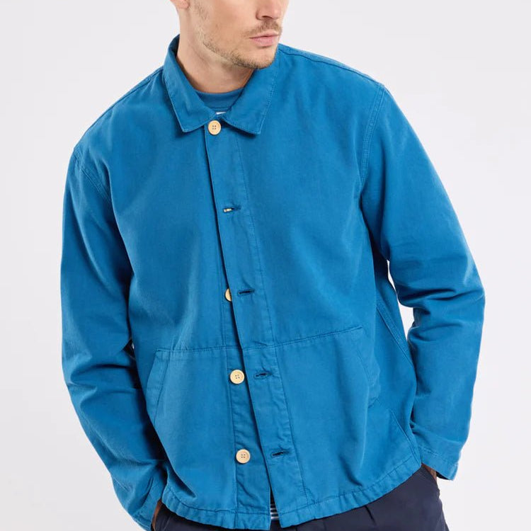 Armor Lux Fisherman's Jacket Dark Blue - Steranko Clothing Manchester