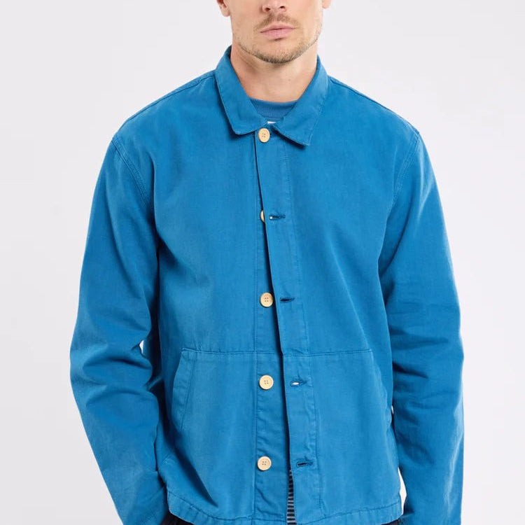 Armor Lux Fisherman's Jacket Dark Blue - Steranko Clothing Manchester