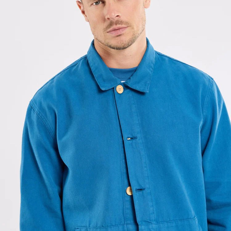 Armor Lux Fisherman's Jacket Dark Blue - Steranko Clothing Manchester