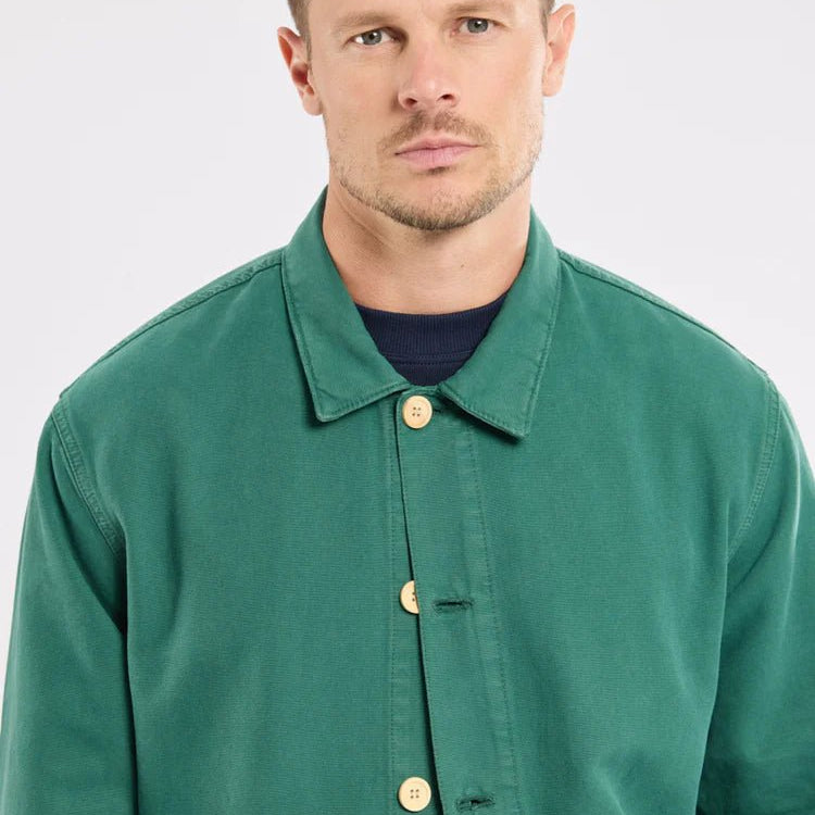 Armor Lux Fisherman's Jacket Dark Ivy - Steranko Clothing Manchester