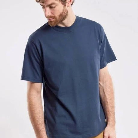 Armor Lux Heritage T-Shirt Tornade Blue - Steranko Clothing Manchester