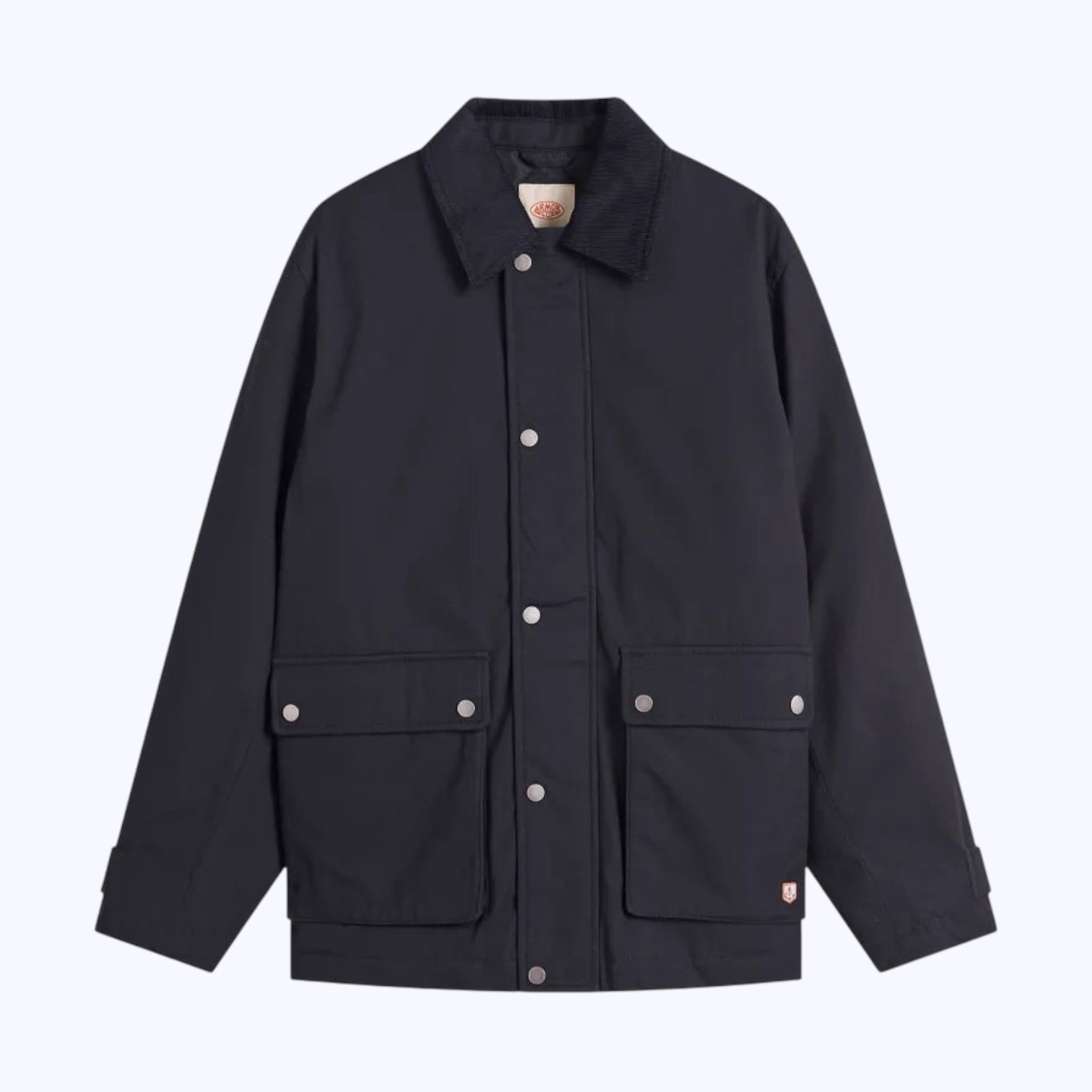 Armor Lux Quilted Work Jacket Rich Navy - Steranko Clothing Manchester