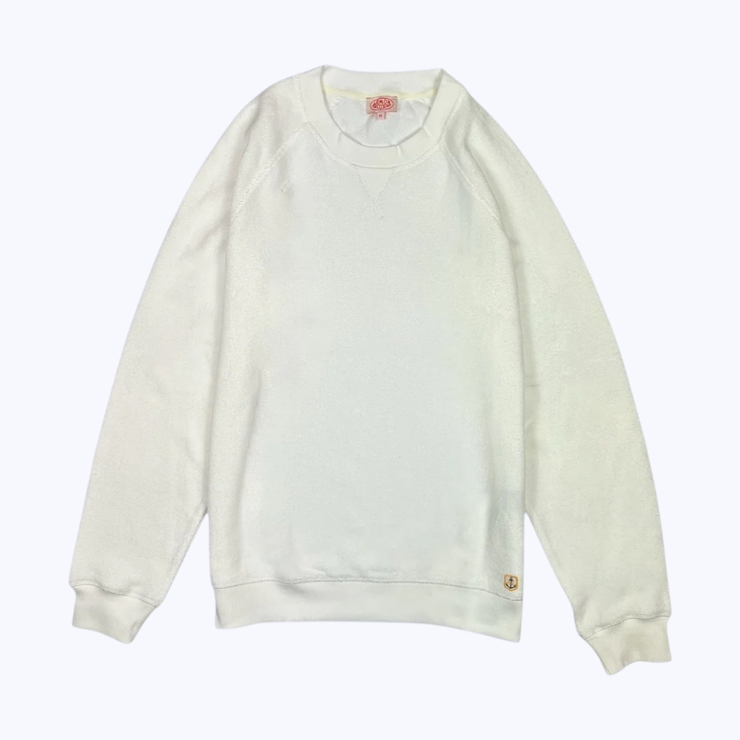 Armor Lux Raglan Heritage Sweatshirt Milk - Steranko Clothing Manchester