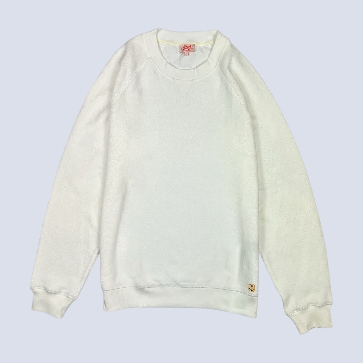 Armor Lux Raglan Heritage Sweatshirt Milk - Steranko Clothing Manchester