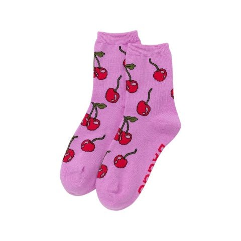 Baggu Crew Socks Cherries - Steranko Clothing Manchester