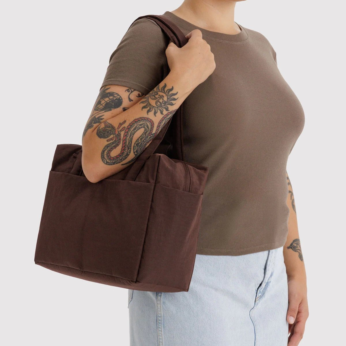 Baggu Everyday Cloud Bag Coffee - Steranko Clothing Manchester