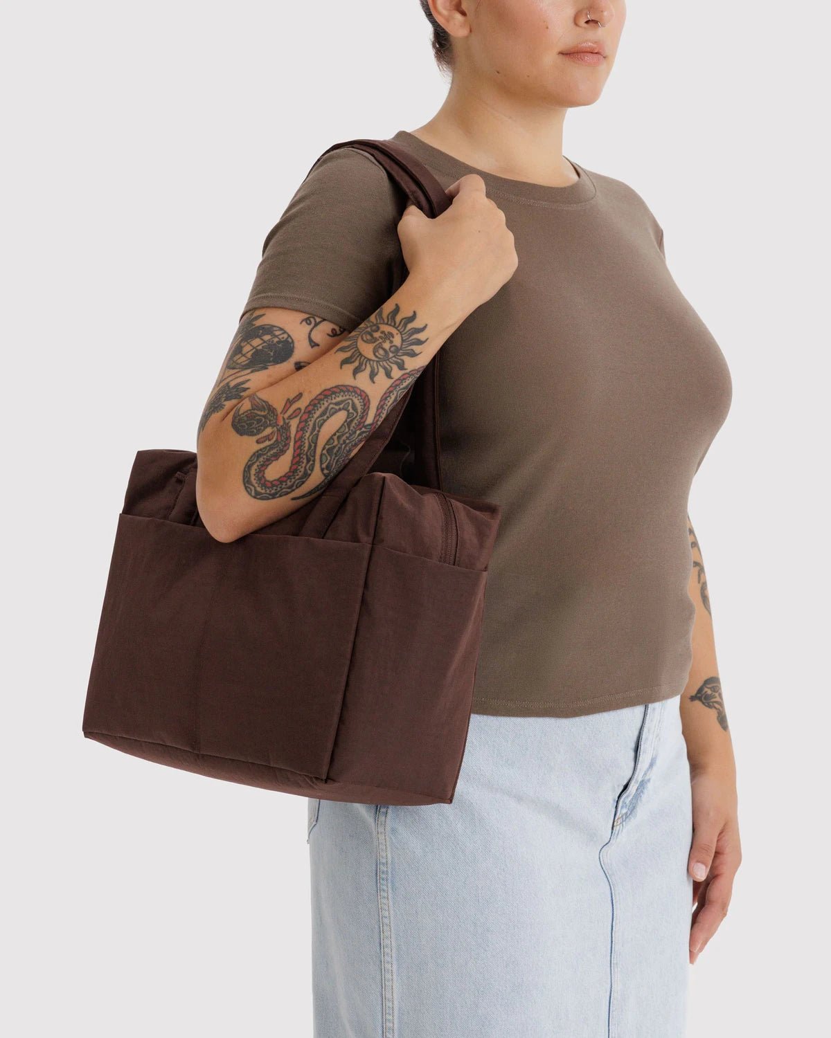 Baggu Everyday Cloud Bag Coffee - Steranko Clothing Manchester