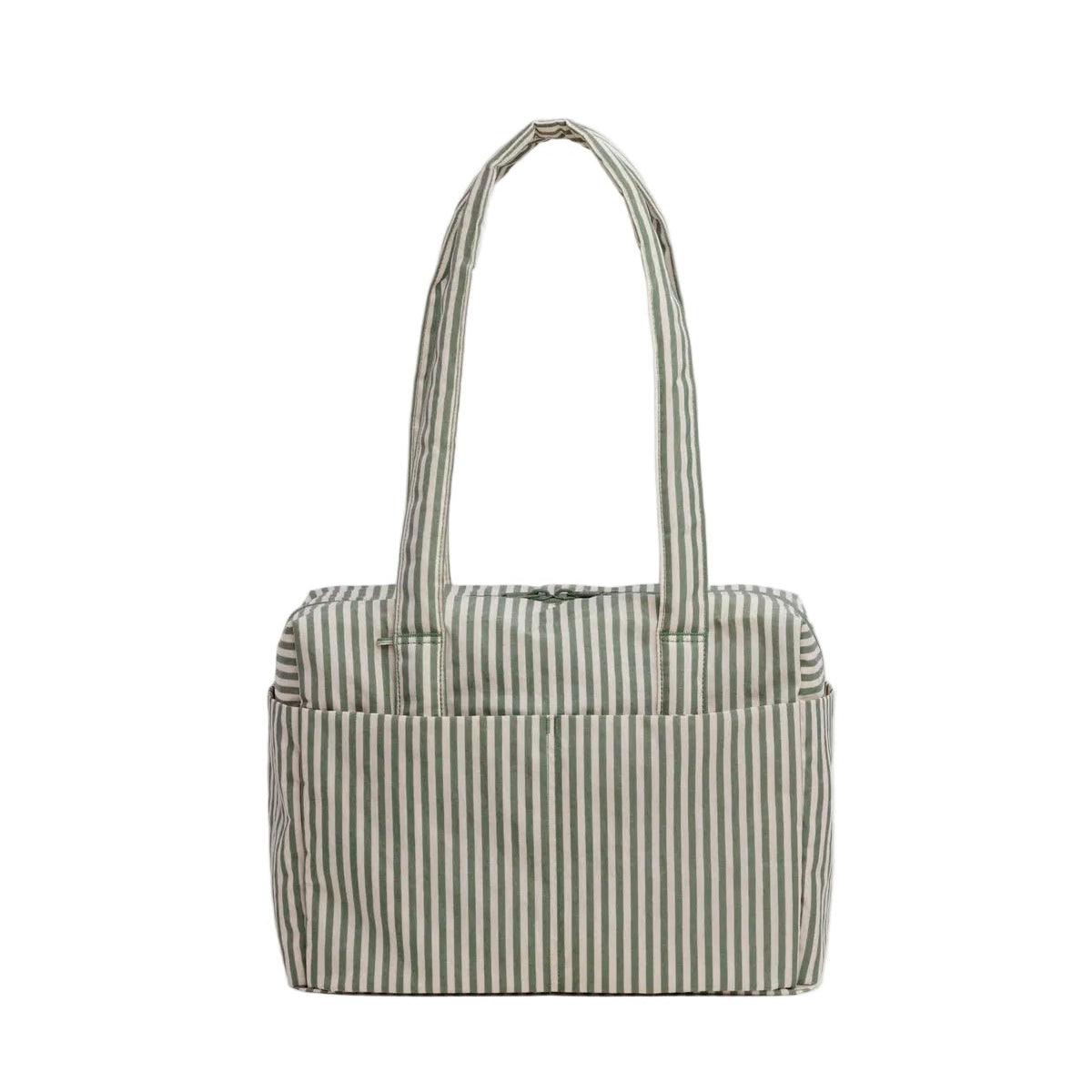 Baggu Everyday Cloud Bag Sage Stripe - Steranko Clothing Manchester