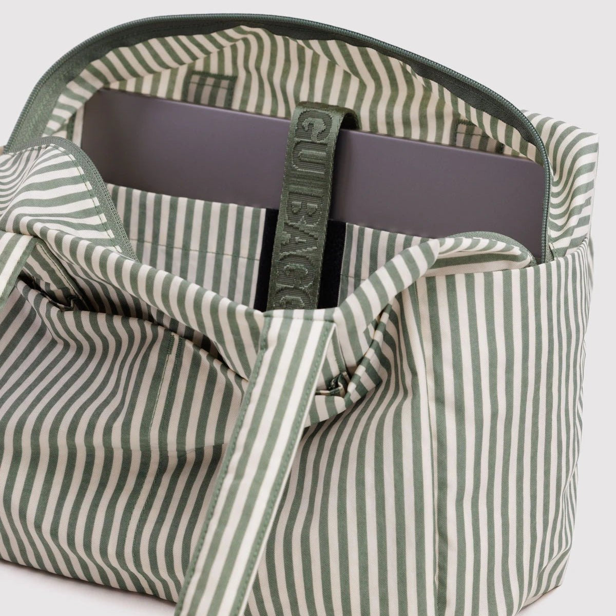 Baggu Everyday Cloud Bag Sage Stripe - Steranko Clothing Manchester