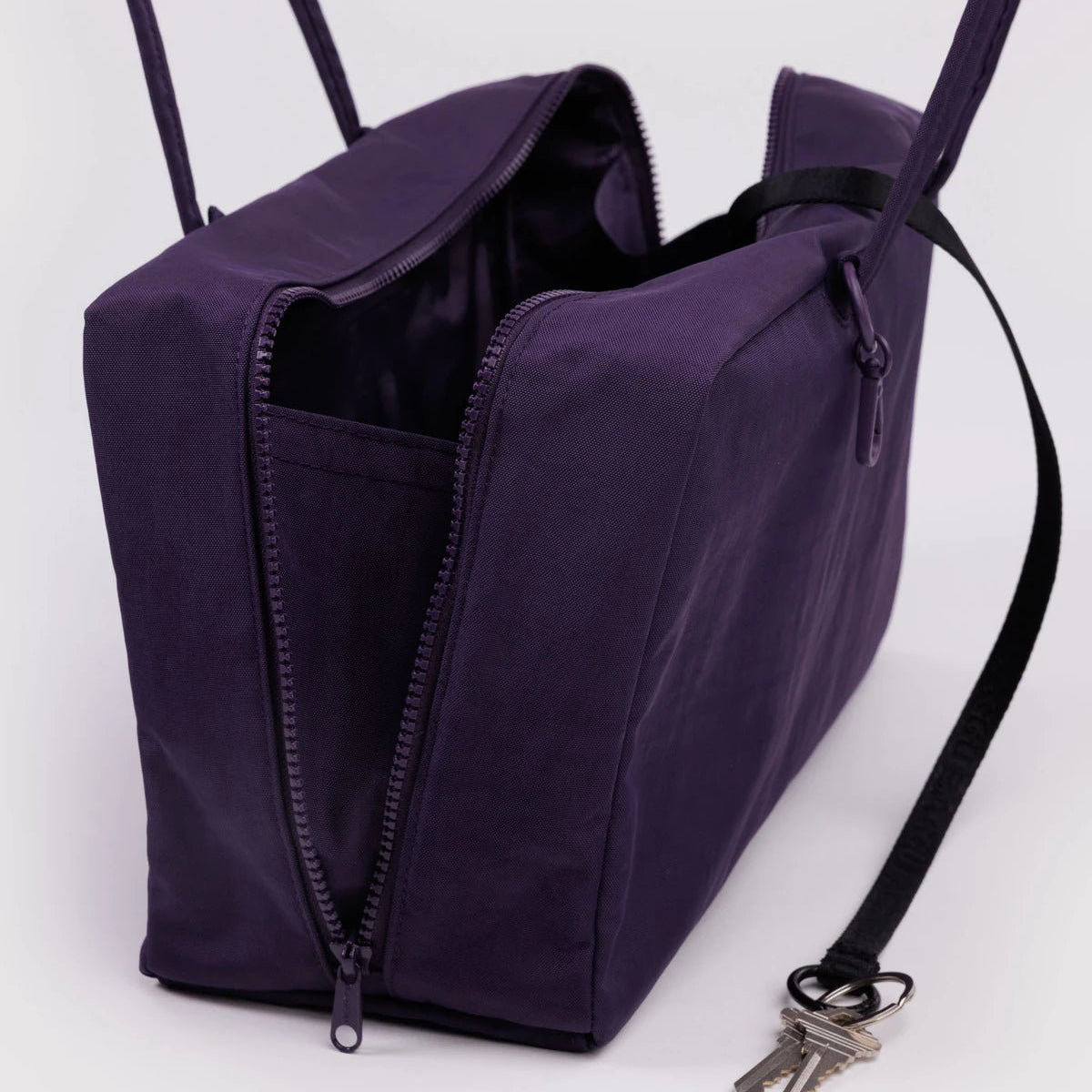 Baggu Medium Nylon Bowler Bag Fig - Steranko Clothing Manchester