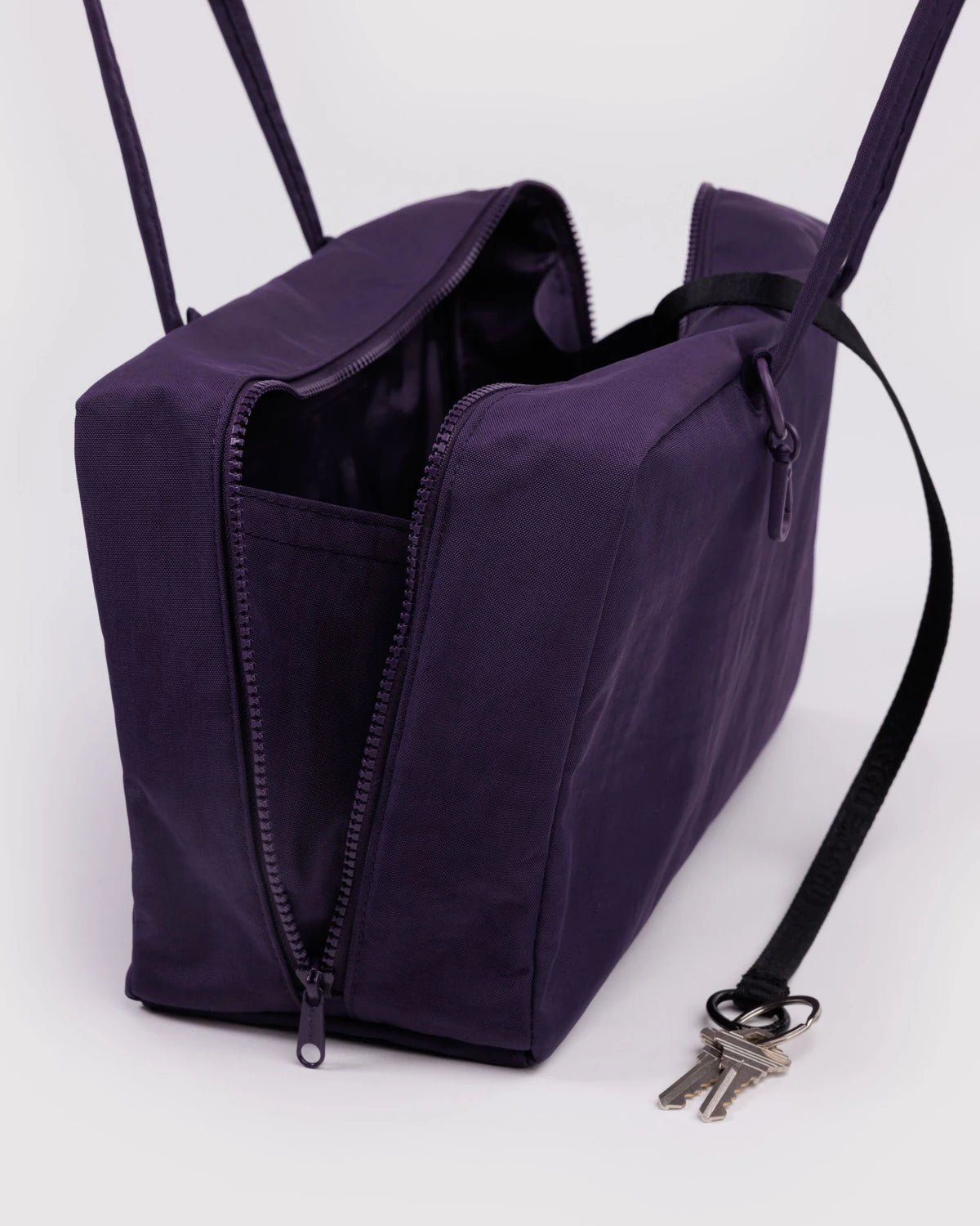 Baggu Medium Nylon Bowler Bag Fig - Steranko Clothing Manchester