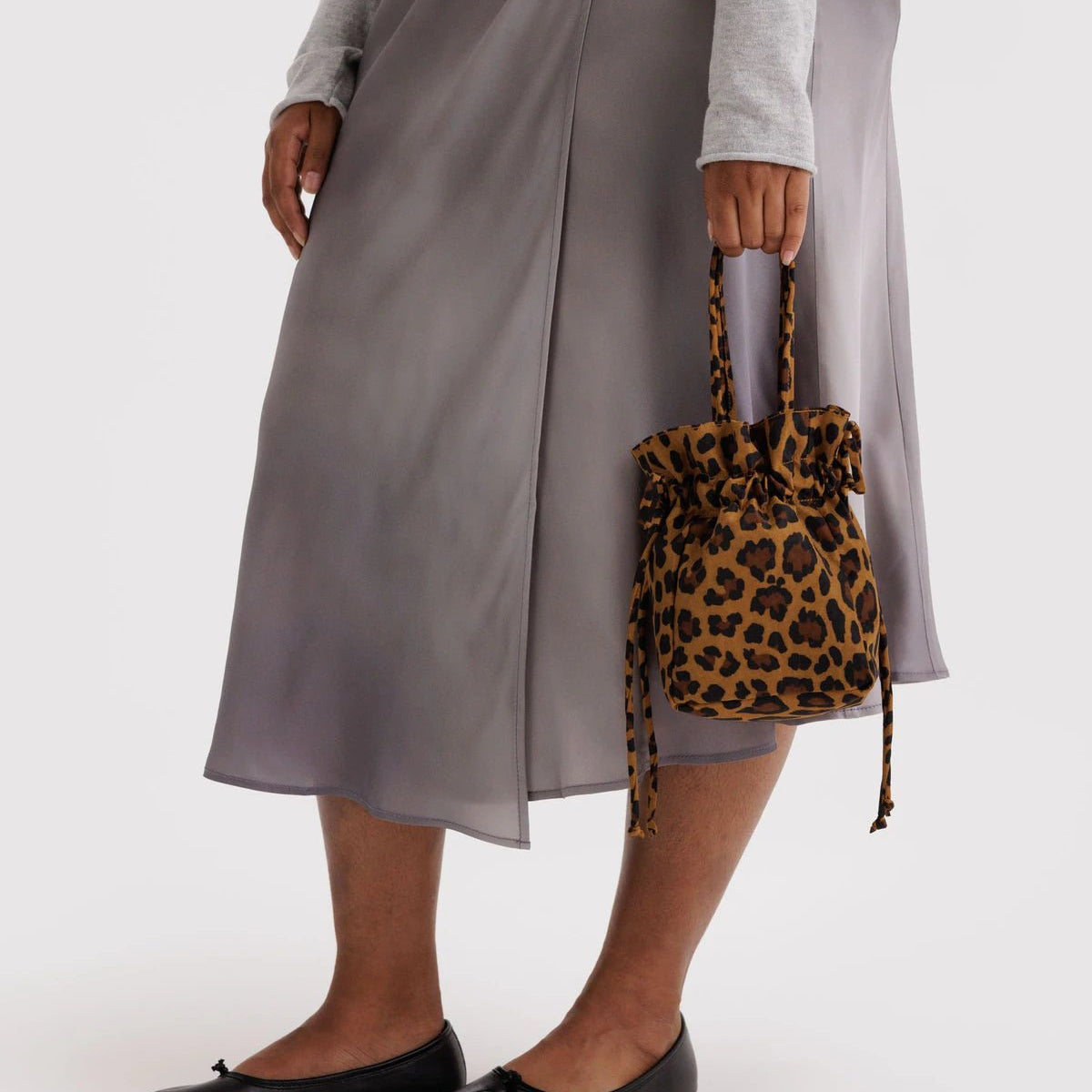 Baggu Nylon Drawstring Bag Leopard - Steranko Clothing Manchester