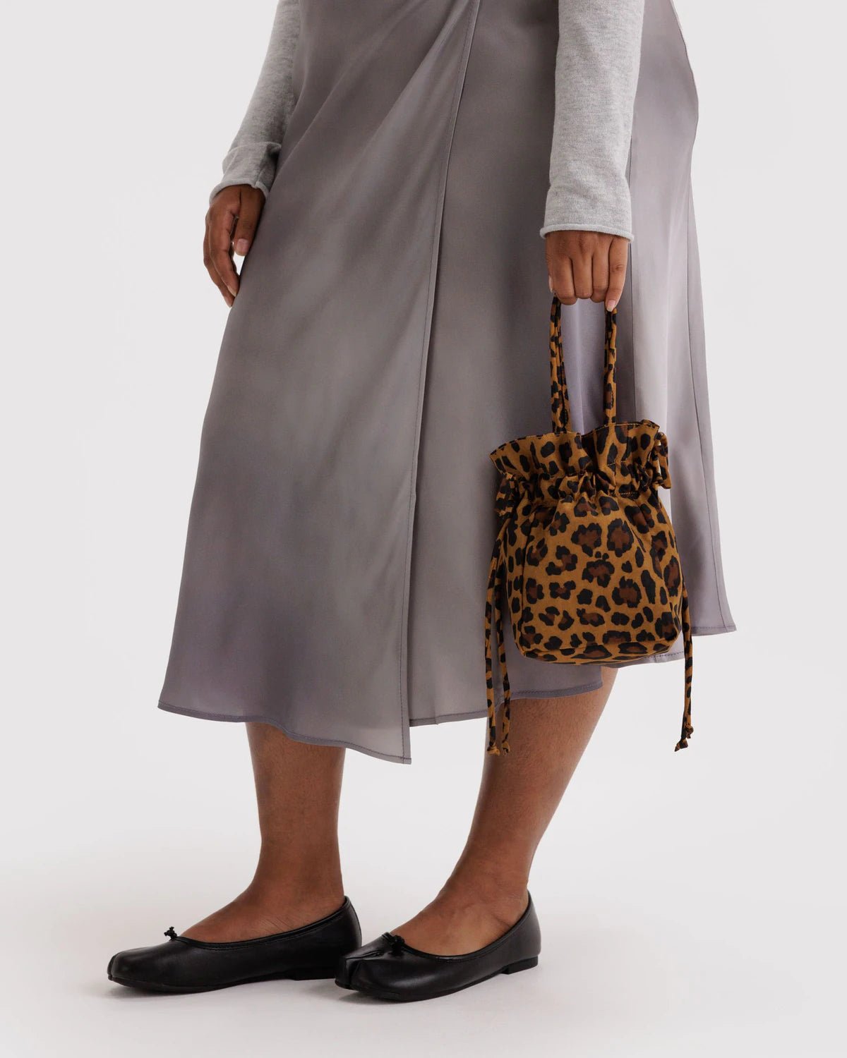 Baggu Nylon Drawstring Bag Leopard - Steranko Clothing Manchester