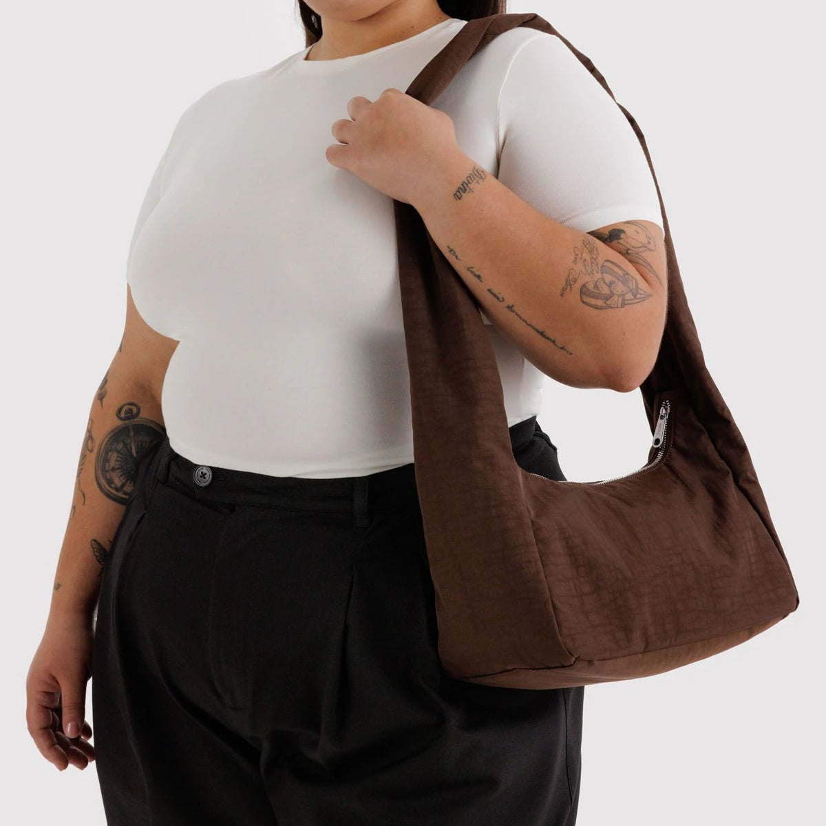Baggu Nylon Meringue Bag Coffee - Steranko Clothing Manchester