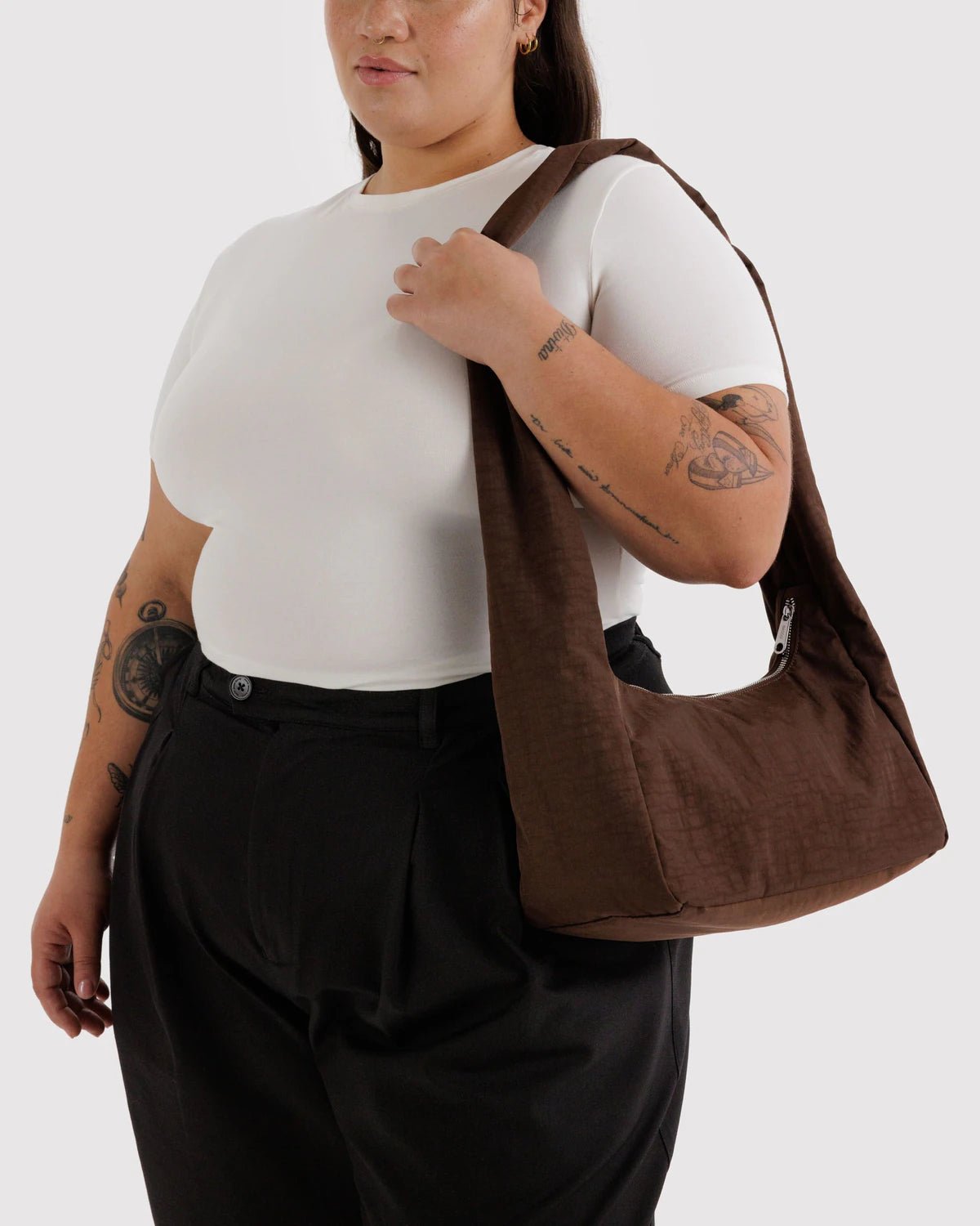 Baggu Nylon Meringue Bag Coffee - Steranko Clothing Manchester