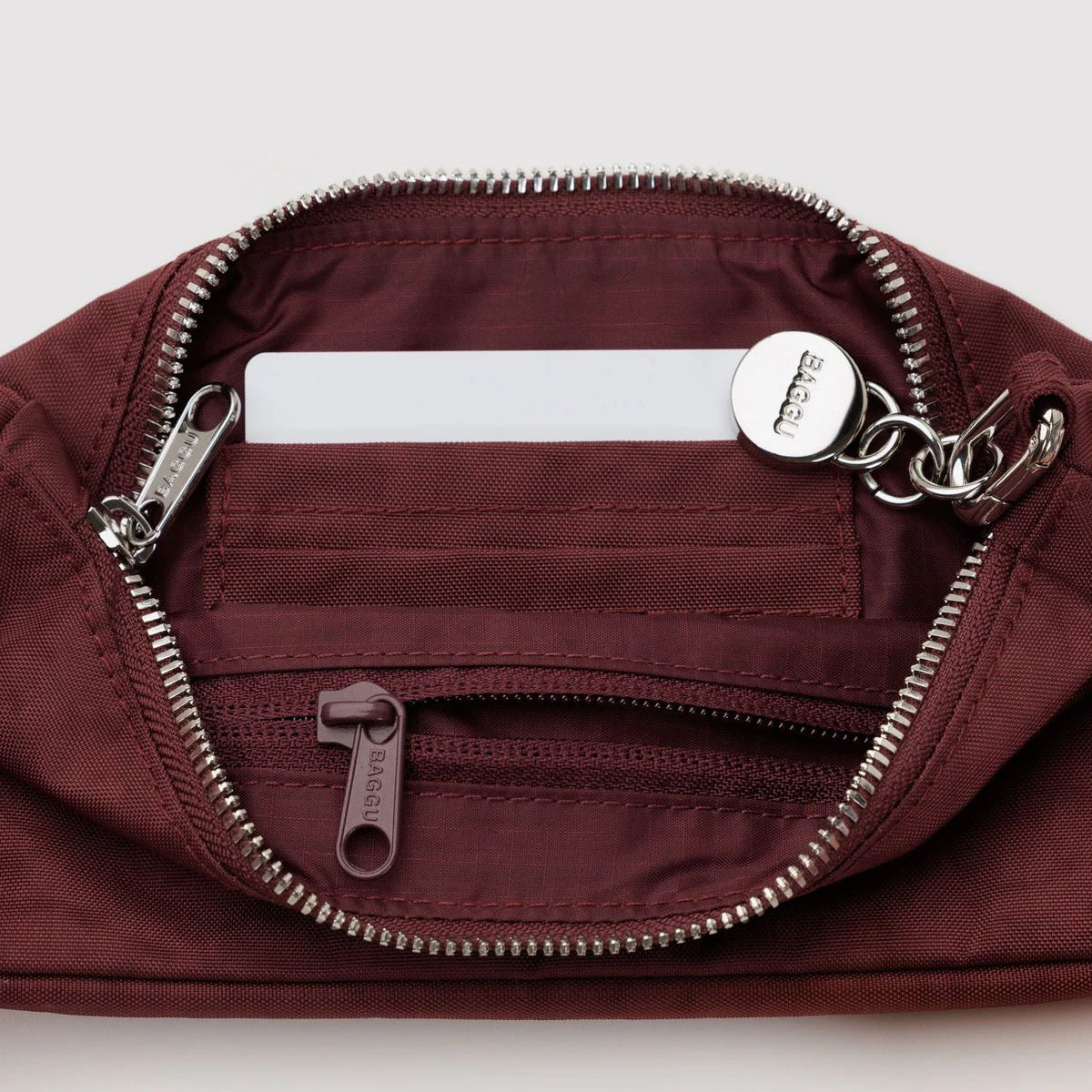 Baggu Nylon Pochette Mahogany - Steranko Clothing Manchester