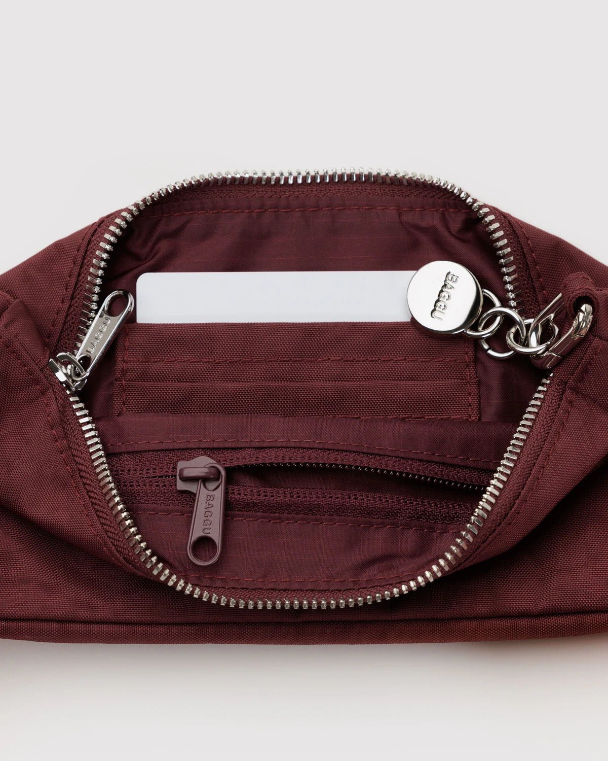 Baggu Nylon Pochette Mahogany - Steranko Clothing Manchester