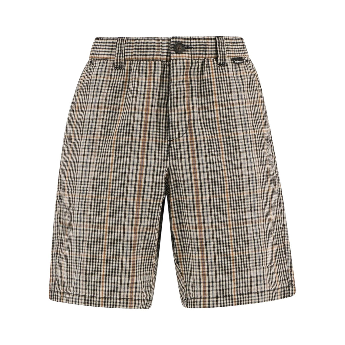 Barbour Fife Checked Short Neutral - Steranko Clothing Manchester