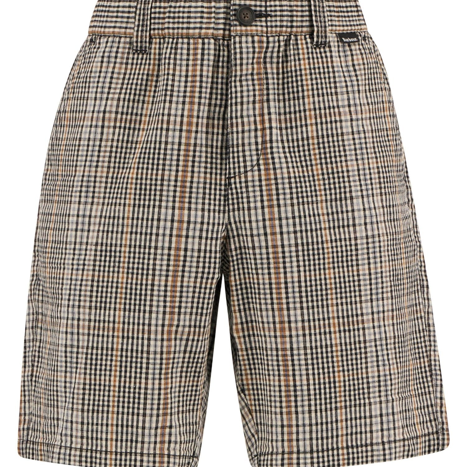 Barbour Fife Checked Short Neutral - Steranko Clothing Manchester