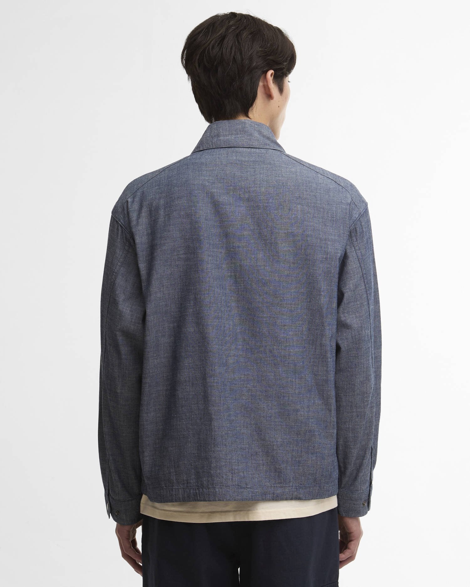 Barbour Modified Westoe Casual Jacket Chambray - Steranko Clothing Manchester