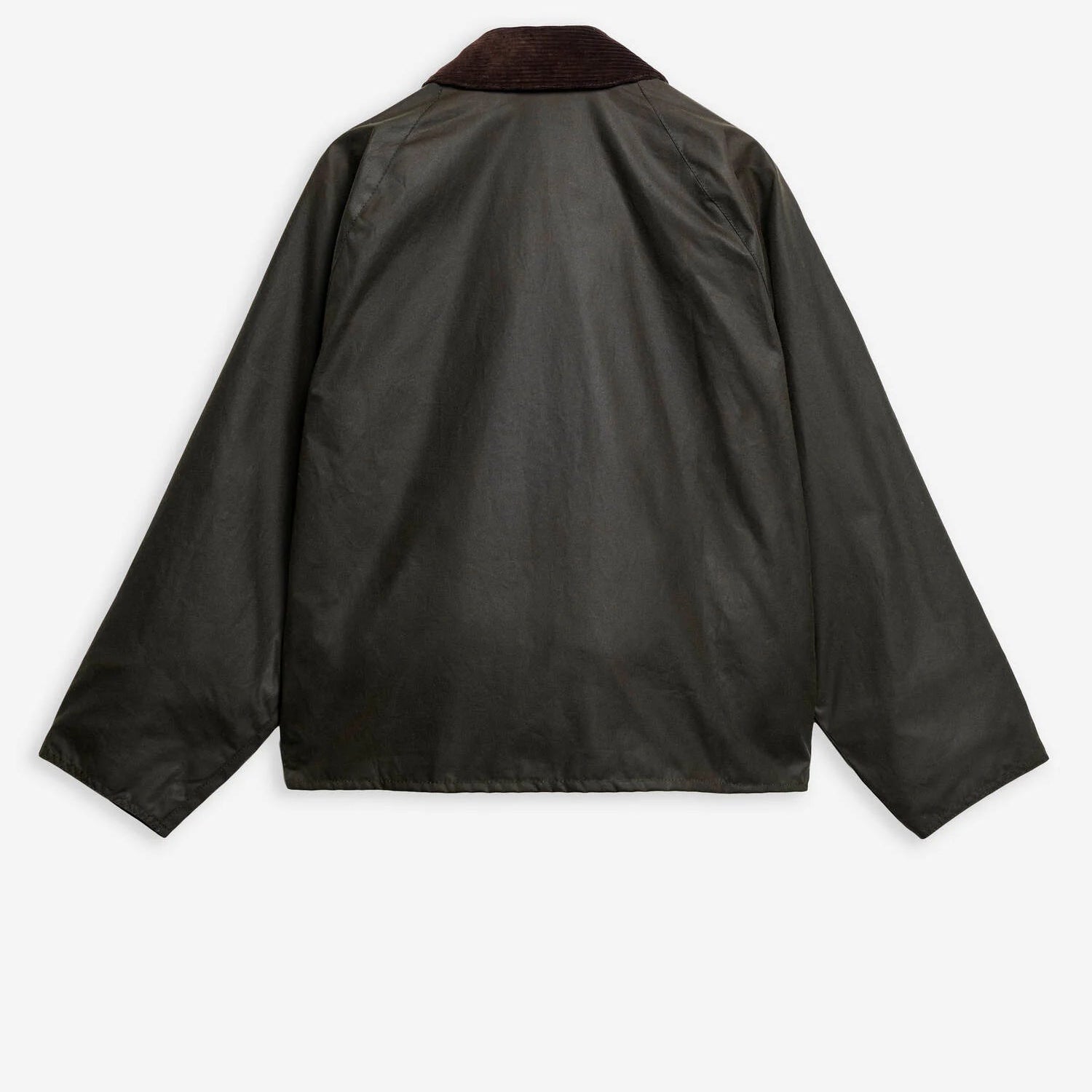 Barbour Oversized Transport Jacket Waxed Olive - Steranko Clothing Manchester