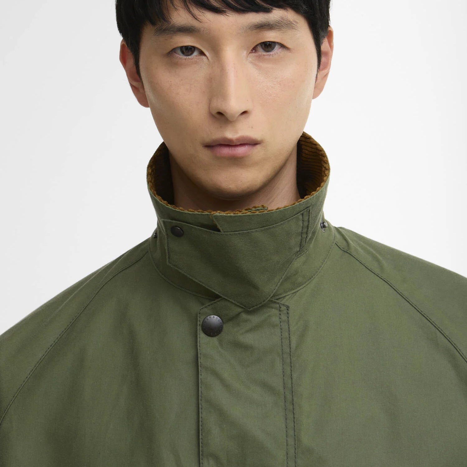 Barbour Oversized Transport Waxed Jacket Light Moss - Steranko Clothing Manchester