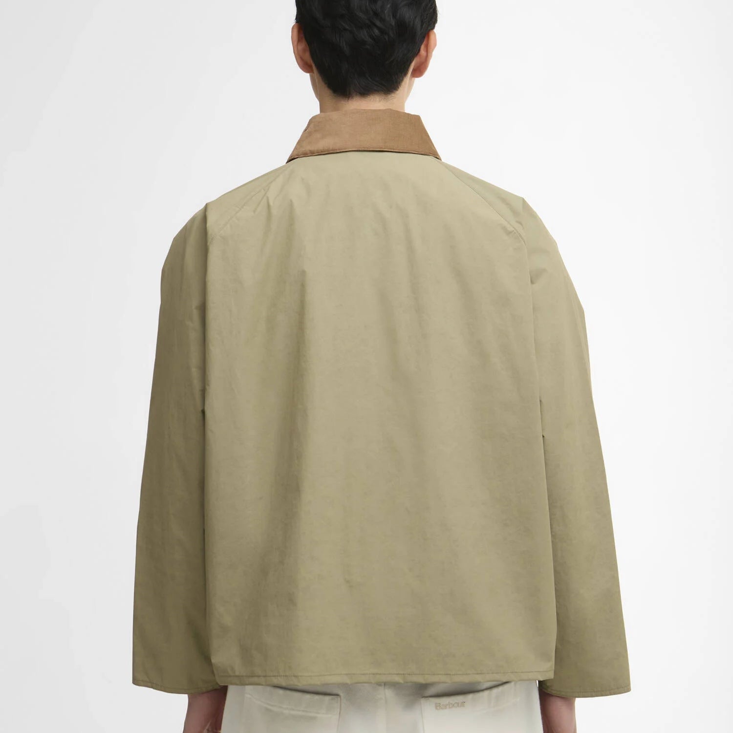 Barbour Ripstop Transport Showerproof Jacket Bleached Olive - Steranko Clothing Manchester