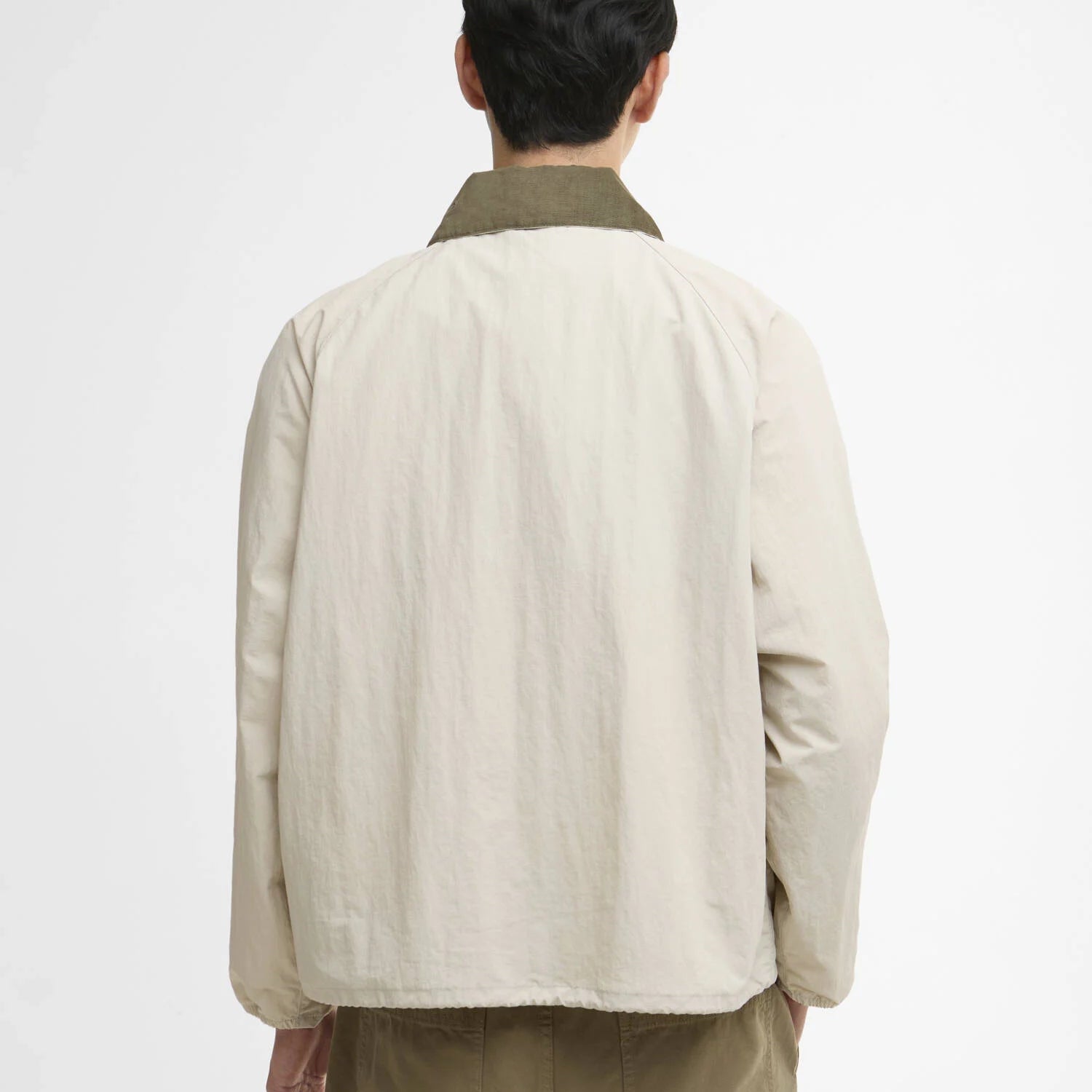 Barbour Transport Nylon Casual Jacket Mist - Steranko Clothing Manchester