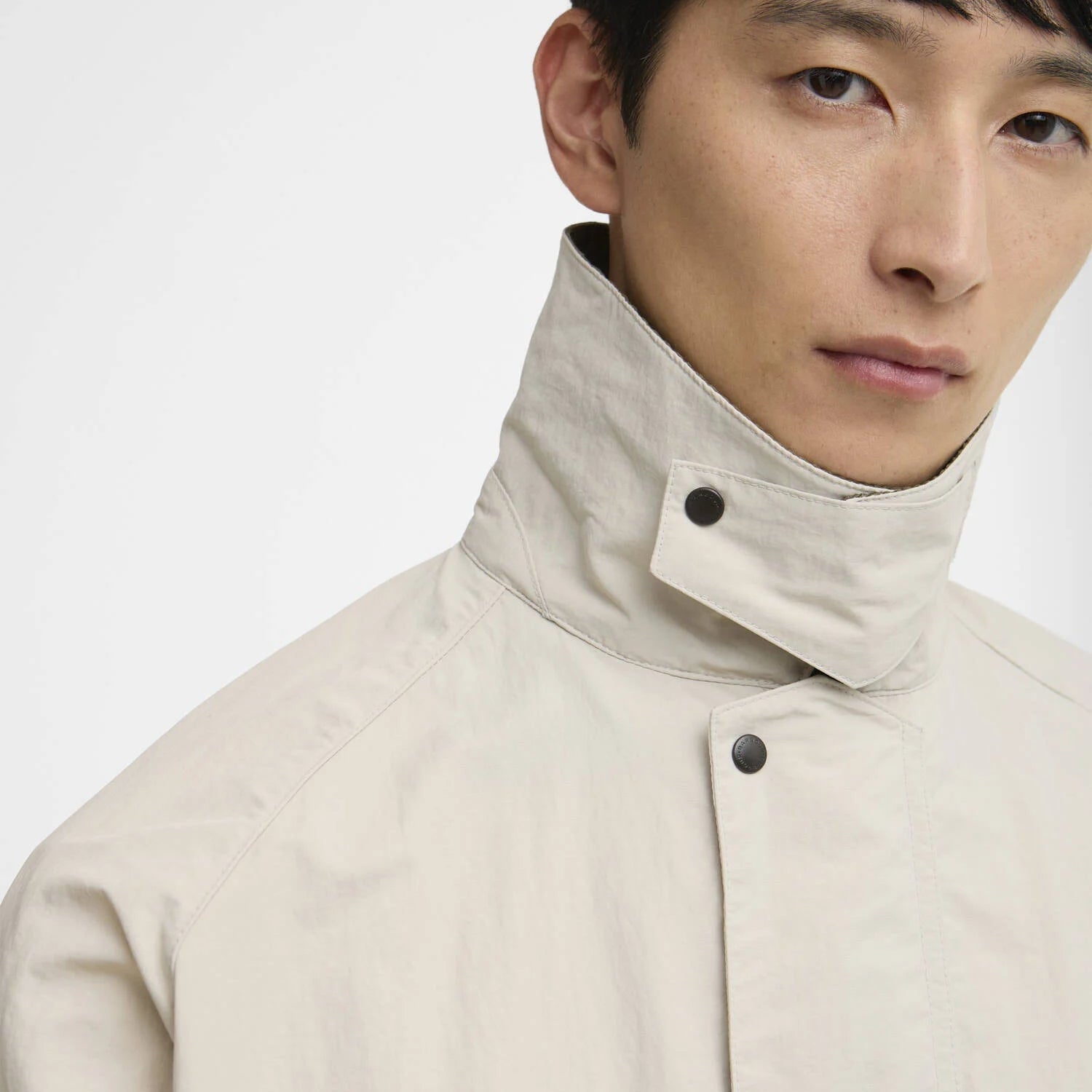 Barbour Transport Nylon Casual Jacket Mist - Steranko Clothing Manchester