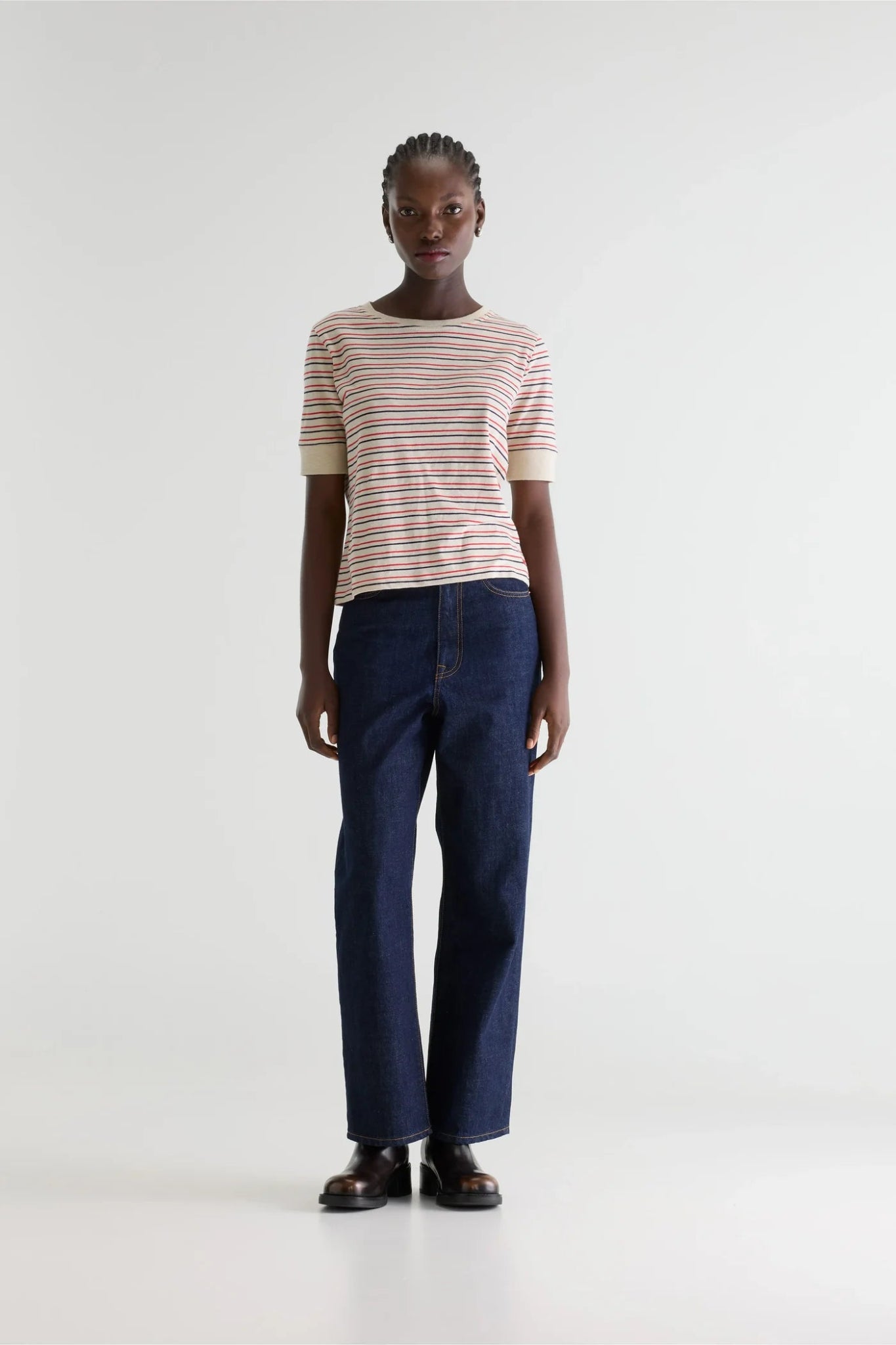 Bellerose Cias T-shirt Stripe A - Steranko Clothing Manchester
