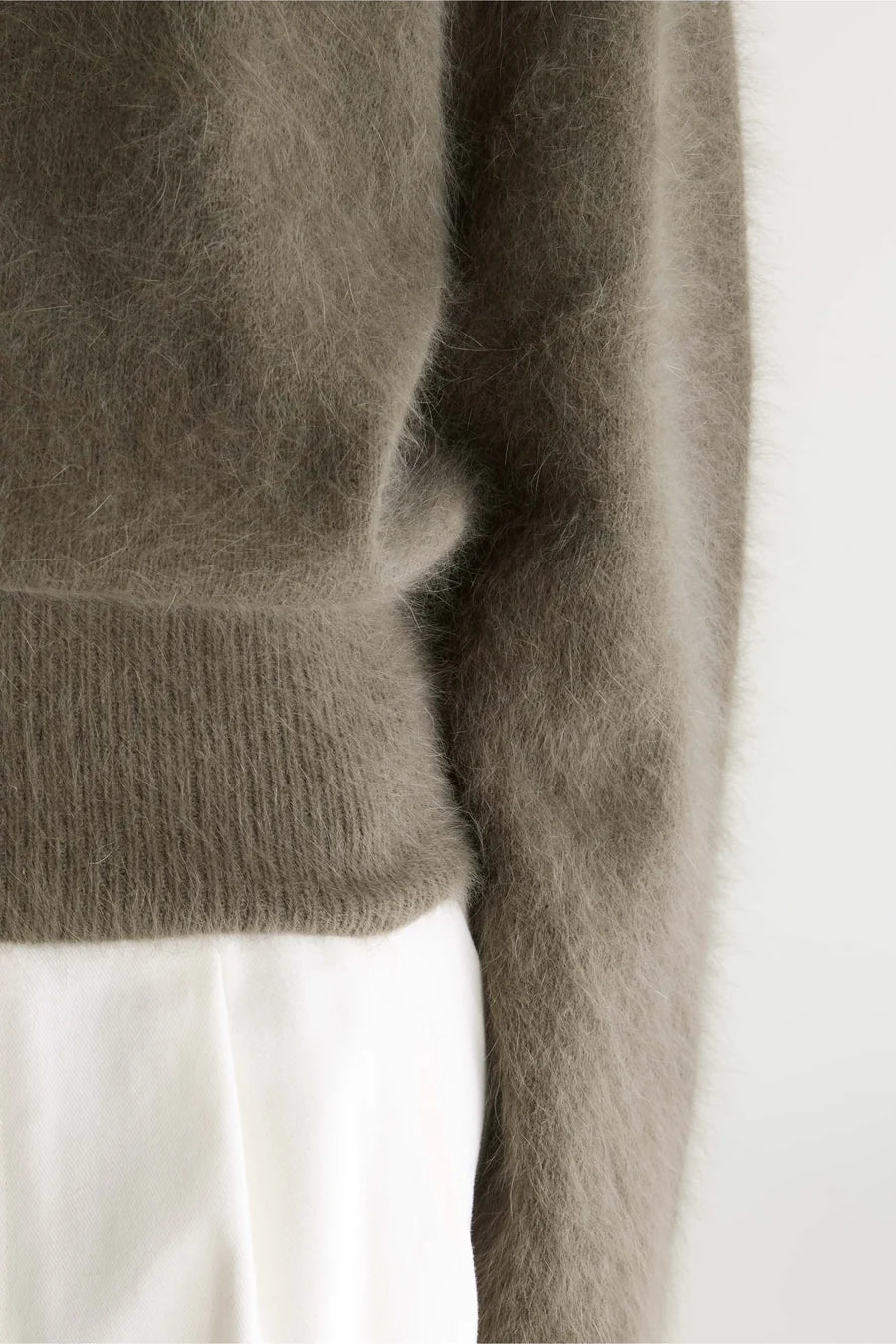 Bellerose Dateko Knit Dusty Olive - Steranko Clothing Manchester