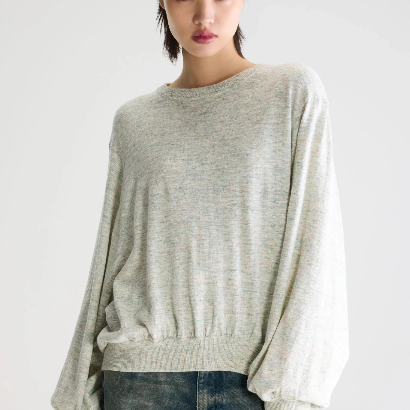 Bellerose Domot Oversized Crewneck Sweater Combo A - Steranko Clothing Manchester