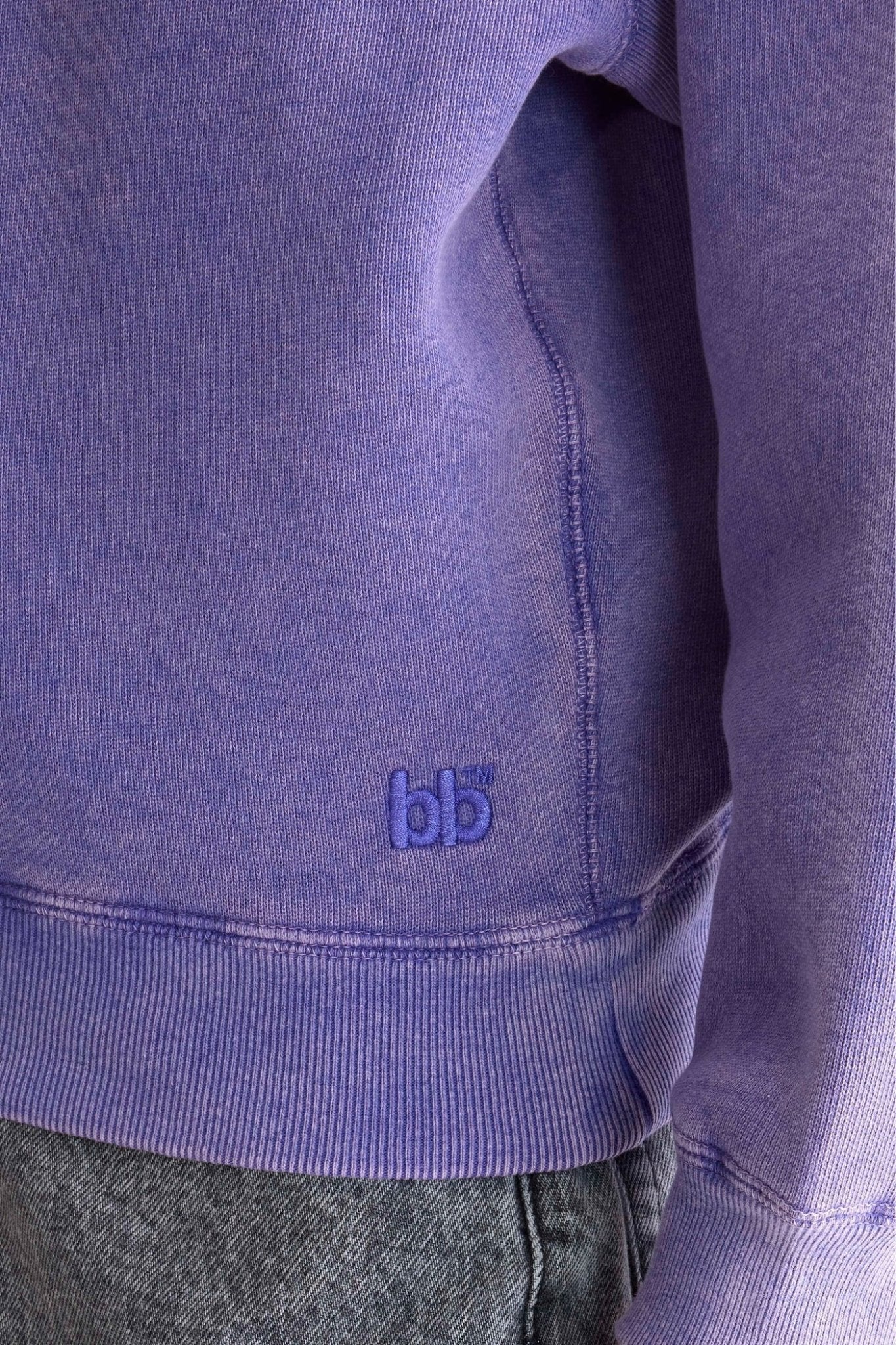 Bellerose Fella Relaxed Sweatshirt Pensee - Steranko Clothing Manchester