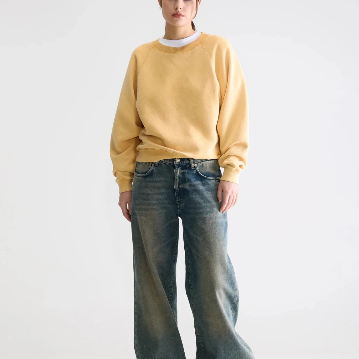 Bellerose Fella Sweatshirt Sunlight - Steranko Clothing Manchester