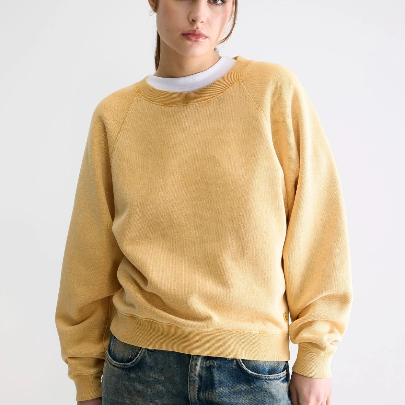 Bellerose Fella Sweatshirt Sunlight - Steranko Clothing Manchester