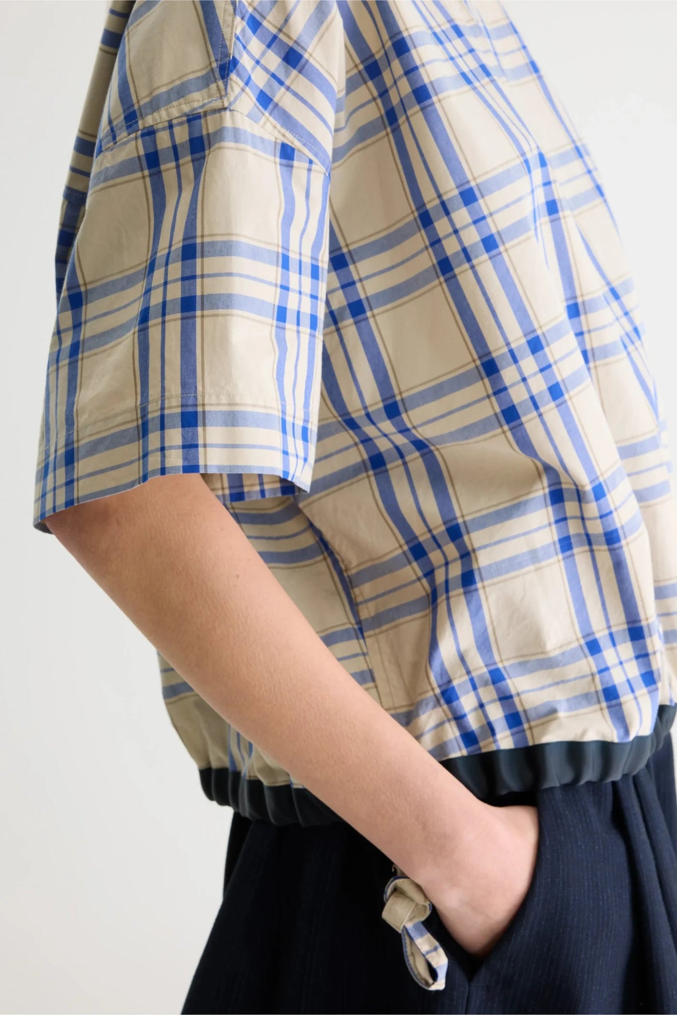 Bellerose Gian Blouse Check D - Steranko Clothing Manchester