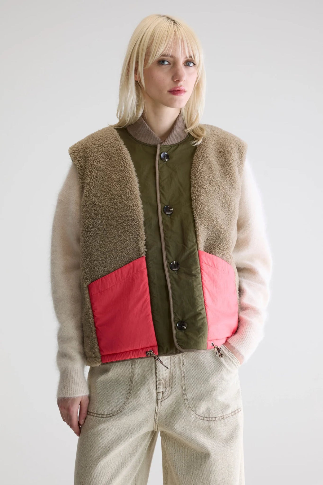 Bellerose Hamilton Reversible Bodywarmer Peel - Steranko Clothing Manchester