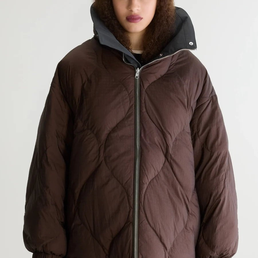 Bellerose Hedi Reversible Parka Pirate - Steranko Clothing Manchester