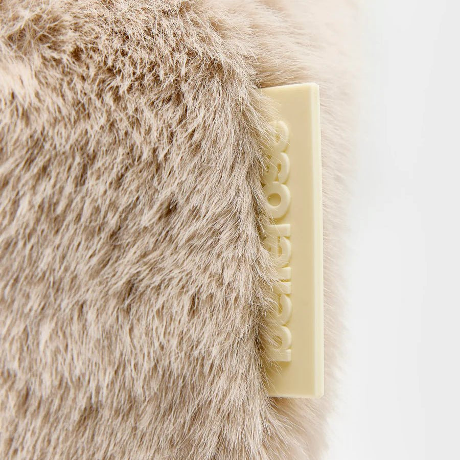 Bellerose Helga Faux-Fur Handbag Stone - Steranko Clothing Manchester