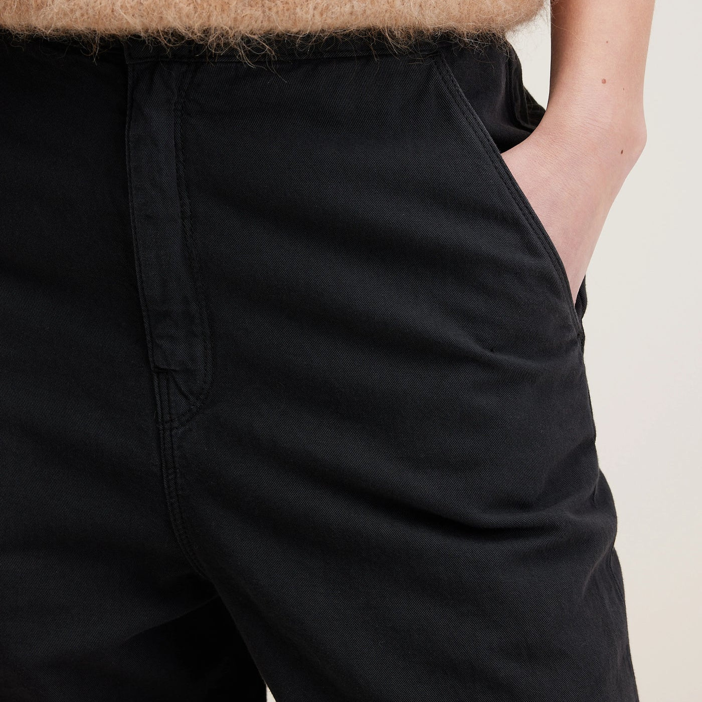 Bellerose Pasop Pant Off Black - Steranko Clothing Manchester