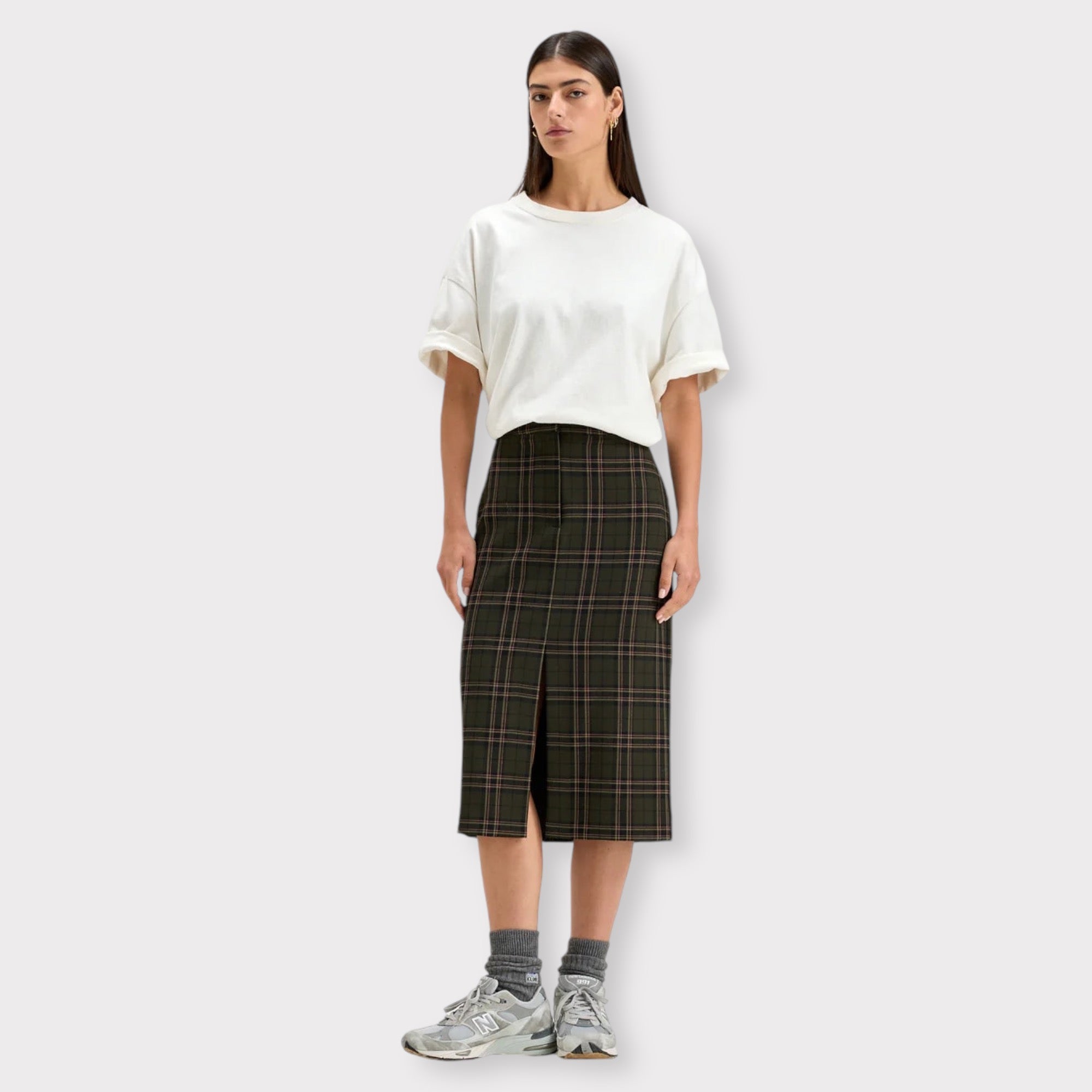 Bellerose Sonia Skirt Check A - Steranko Clothing Manchester