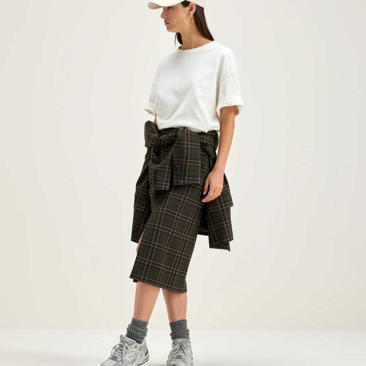 Bellerose Sonia Skirt Check A - Steranko Clothing Manchester